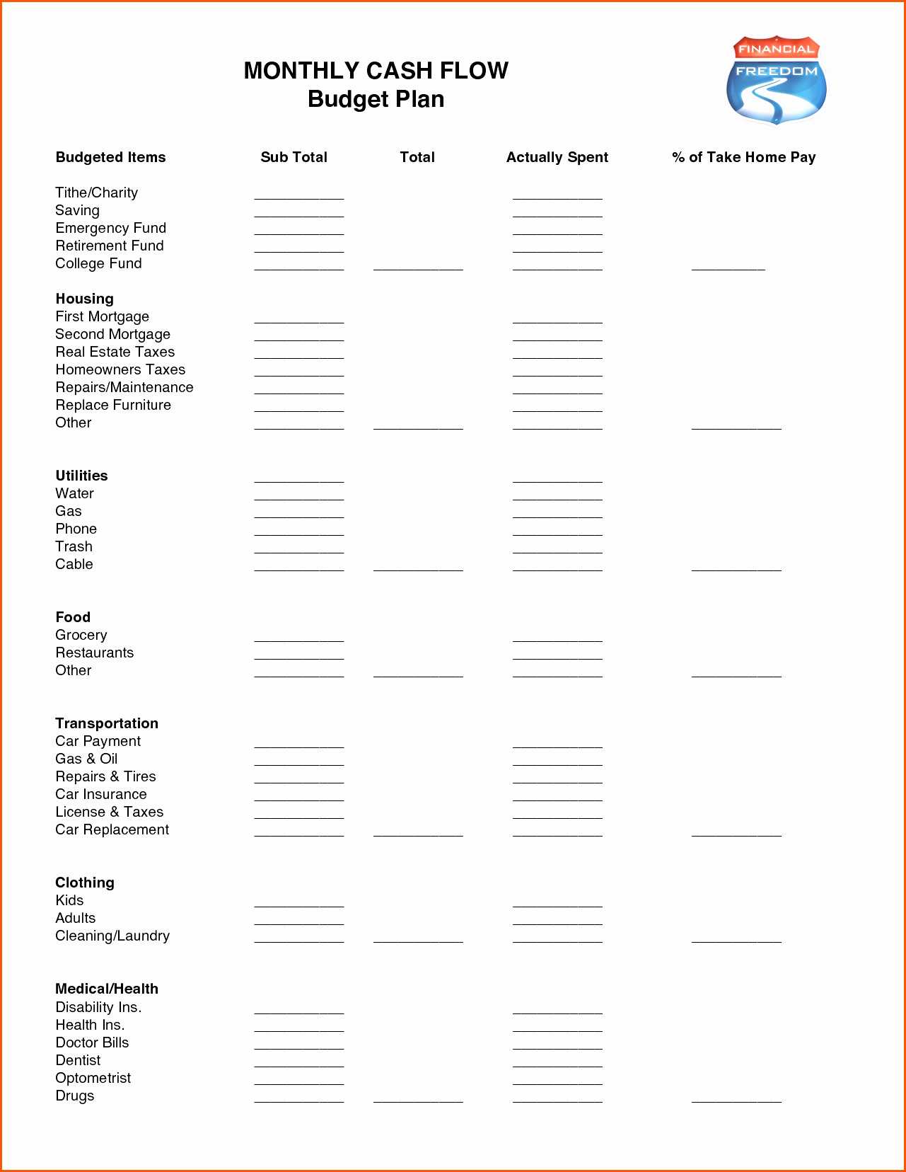 Cash Flow Budget Worksheet Along with Dave Ramsey Bud Spreadsheet Template Inspirational Dave Ramsey