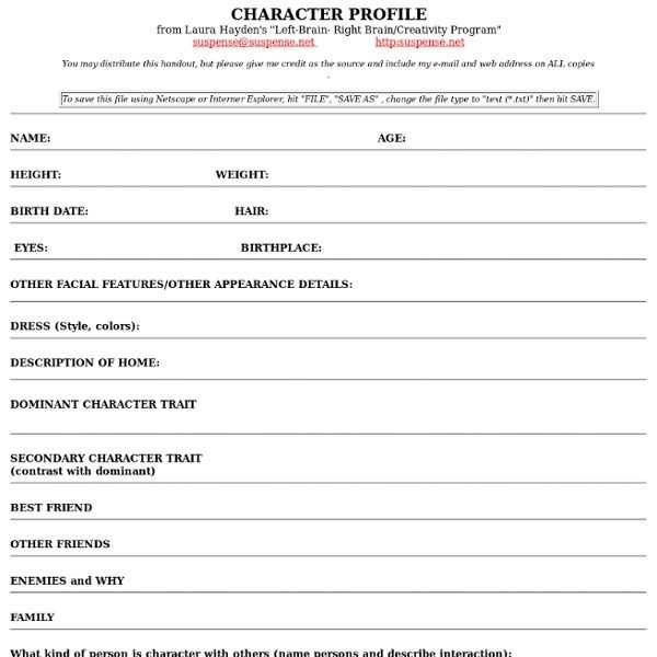 Character Building Worksheets Along with Character Outline Sheet aslitherair