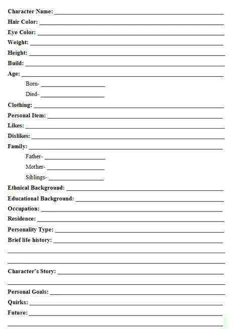 Character Building Worksheets together with Character Outline Sheet aslitherair