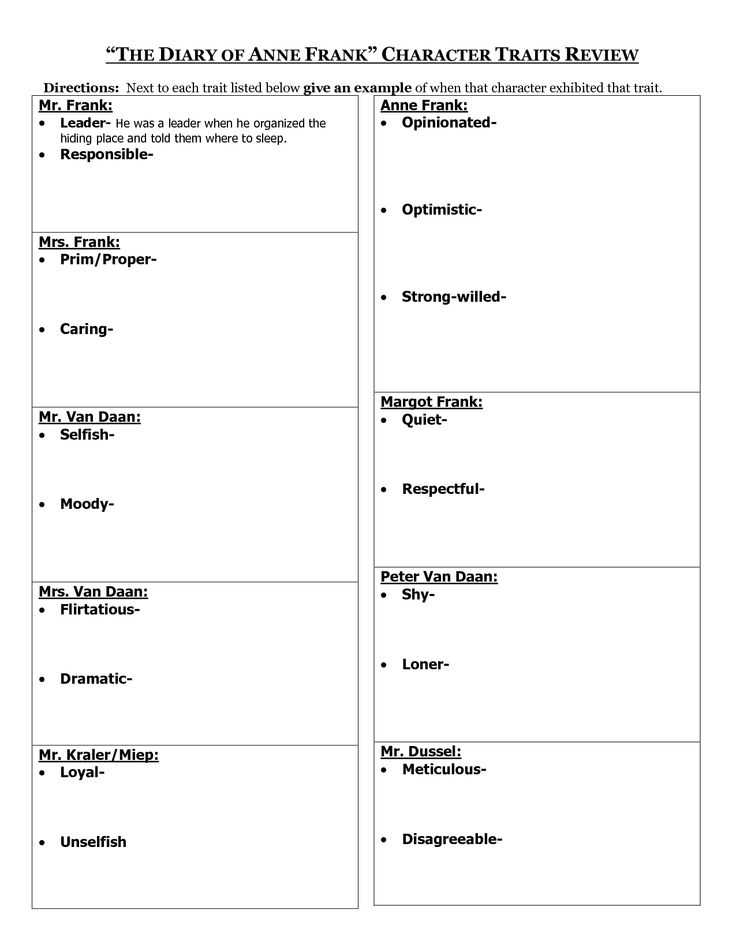Character Traits Worksheet Pdf Also 56 Best Literature Images On Pinterest