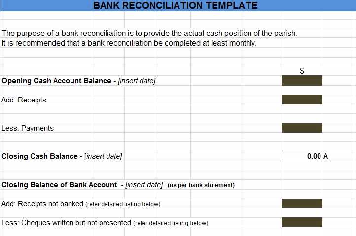 Checking Account Reconciliation Worksheet together with Bank Reconciliation Example