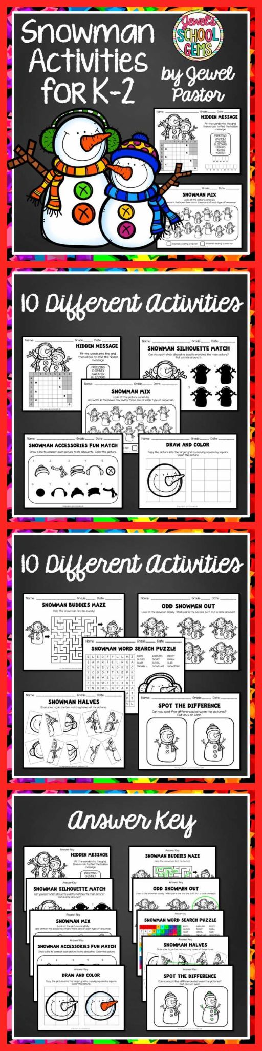 Christmas Worksheets for Kids Along with Christmas Worksheets Snowman Activities for Kindergarten 1st and