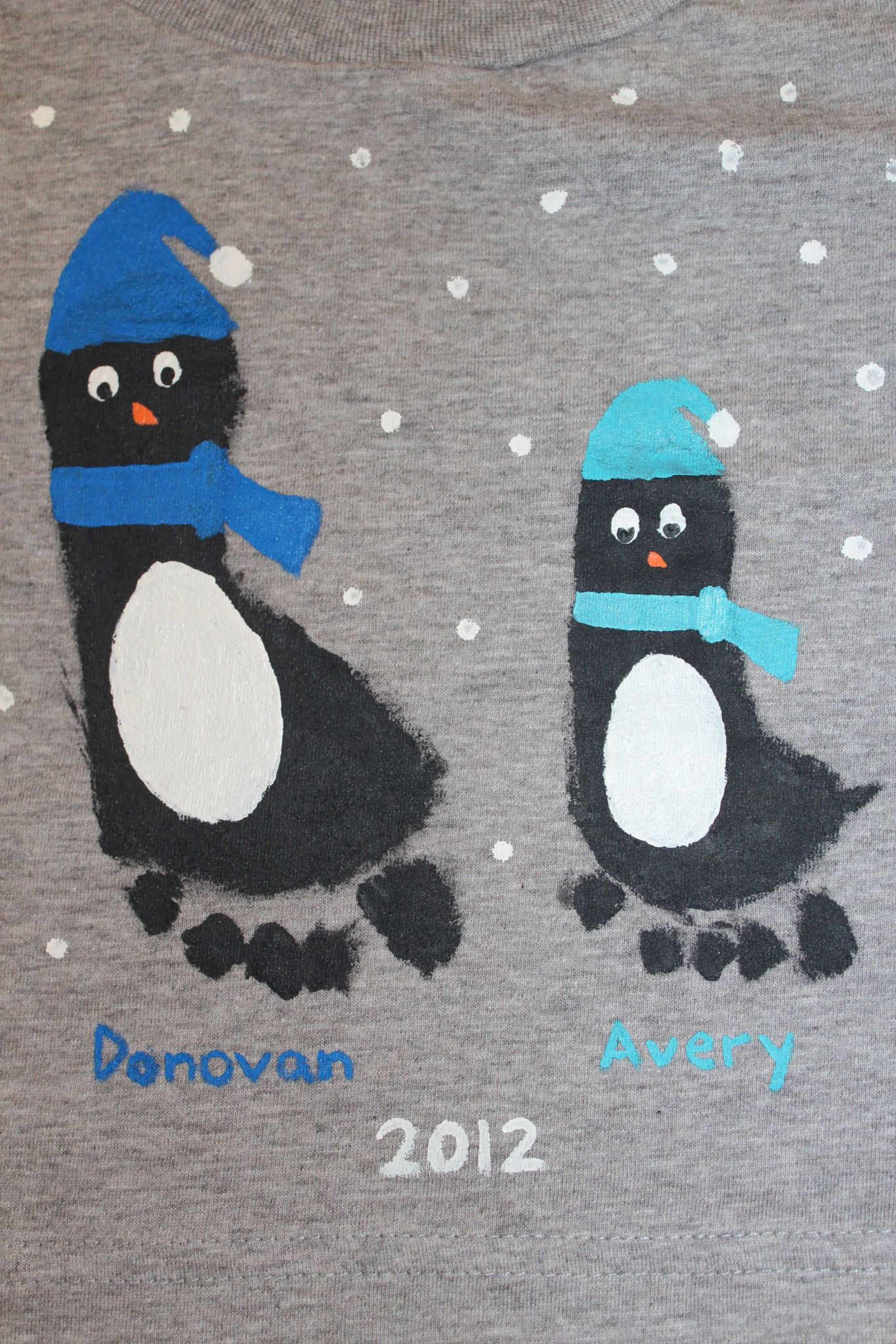 Christmas Worksheets for Kids Also Footprint Craft Love the Penguins Baby Pinterest