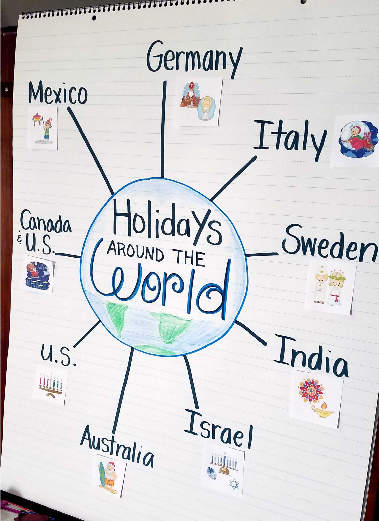 Christmas Worksheets for Kids as Well as Teaching Holidays Around the World In Kindergarten