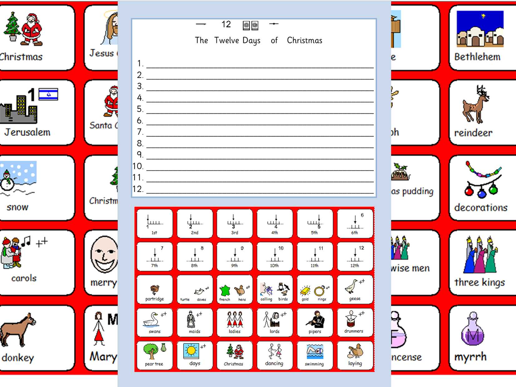 Christmas Worksheets for Middle School Also Early Years Classics Resources