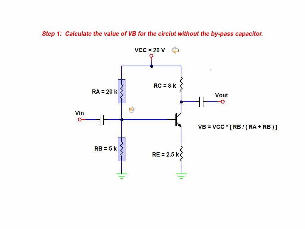 Circuits Resistors and Capacitors Worksheet Answers together with the Effects A bypass Capacitor Amplifier Voltage Gain