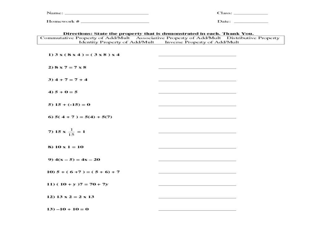 Classical Conditioning Worksheet Along with Properties Multiplication Worksheet Cadrecorner