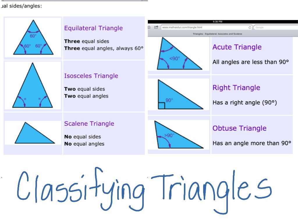 Classifying Triangles by Angles Worksheet as Well as 2nd 6 Weeks Tanksley Planet