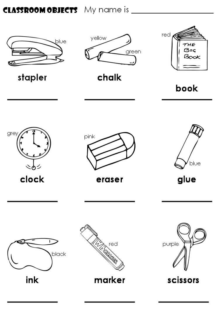 Classroom Objects In Spanish Worksheet Free and 79 Best Classroom Objects Los Objetos Dentro Del Salon De Clase