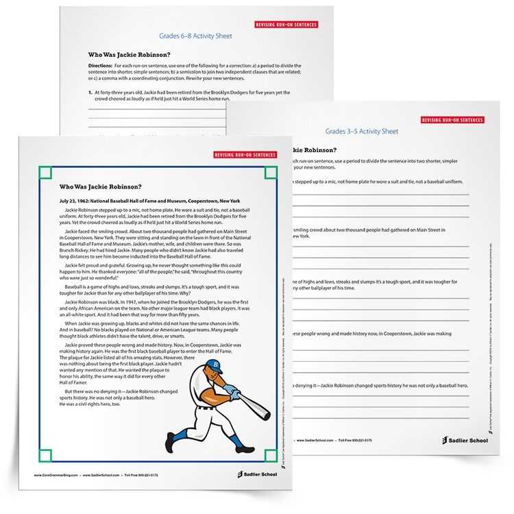 Correcting Run On Sentences Worksheets as Well as Download A Run On Sentence Practice Activity Students Must Be Able