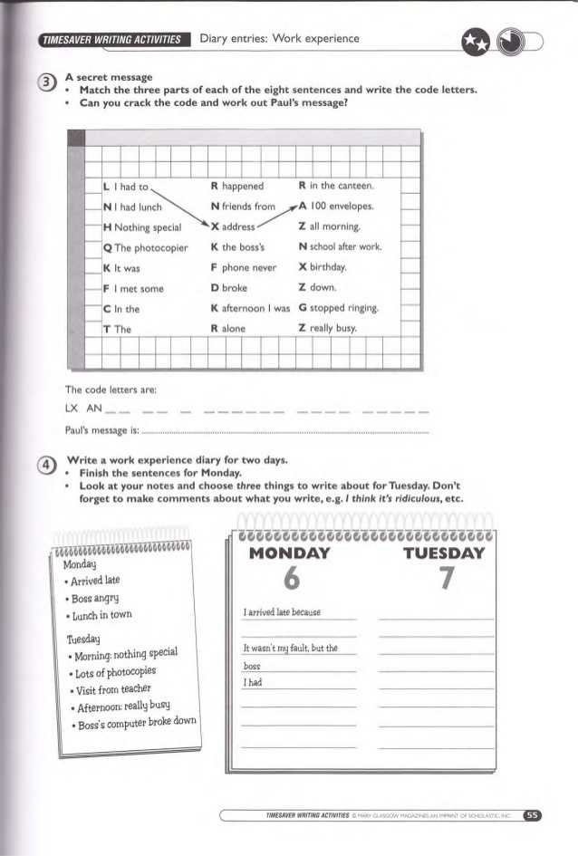 Cracking the Code Of Life Worksheet Answers as Well as Timesaver Writing Activities