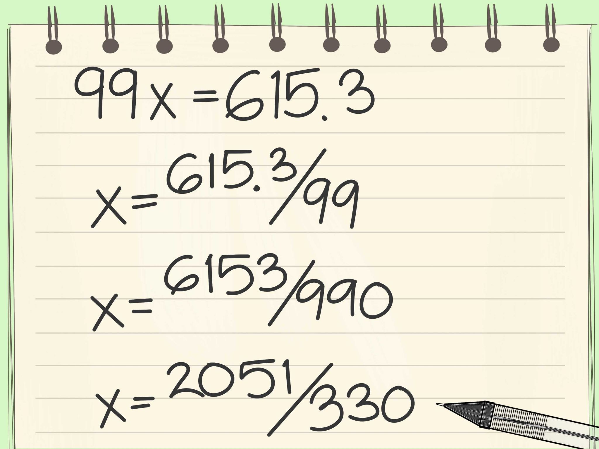 Decimal Multiplication and Division Worksheet and How to Convert Repeating Decimals to Fractions 9 Steps