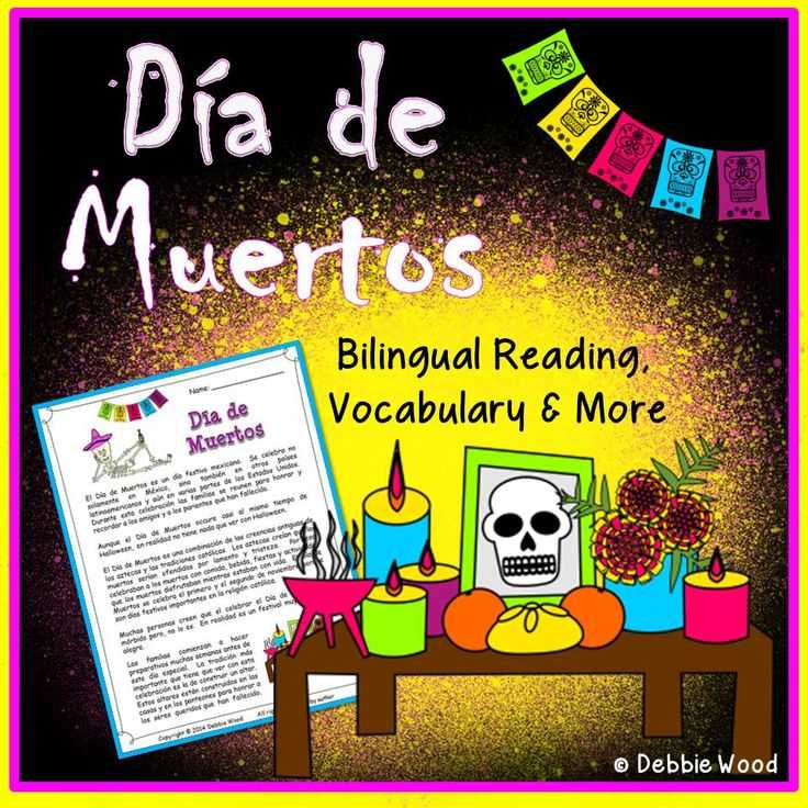 Dia De Los Muertos Worksheet Answers with 112 Best Celebrations El D­a De Los Muertos Images On Pinterest