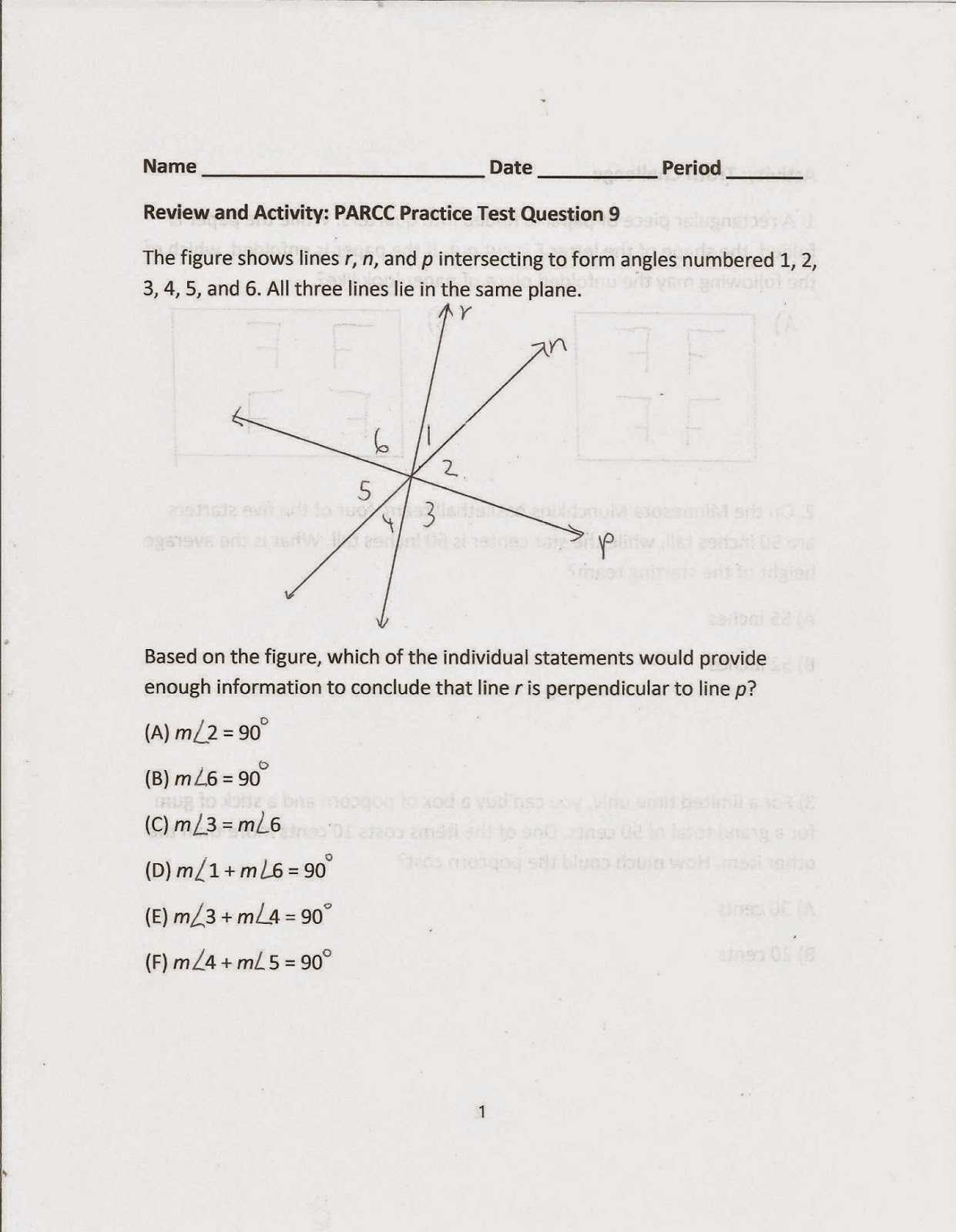 Dilations Worksheet Answers together with Geometry Mon Core Style April 2015