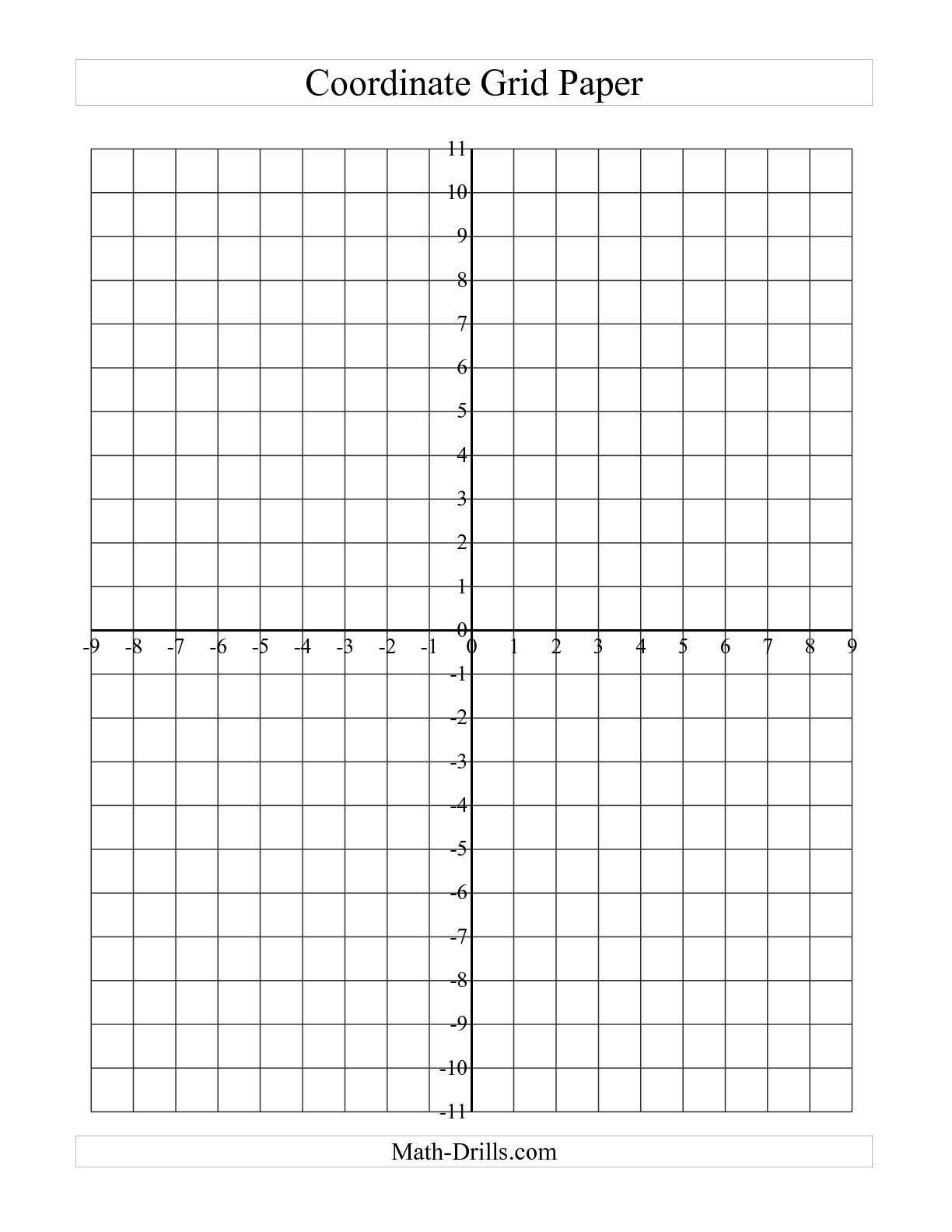 Elementary Teacher Worksheets Also the Coordinate Grid Paper A Math Worksheet From the Graph Paper