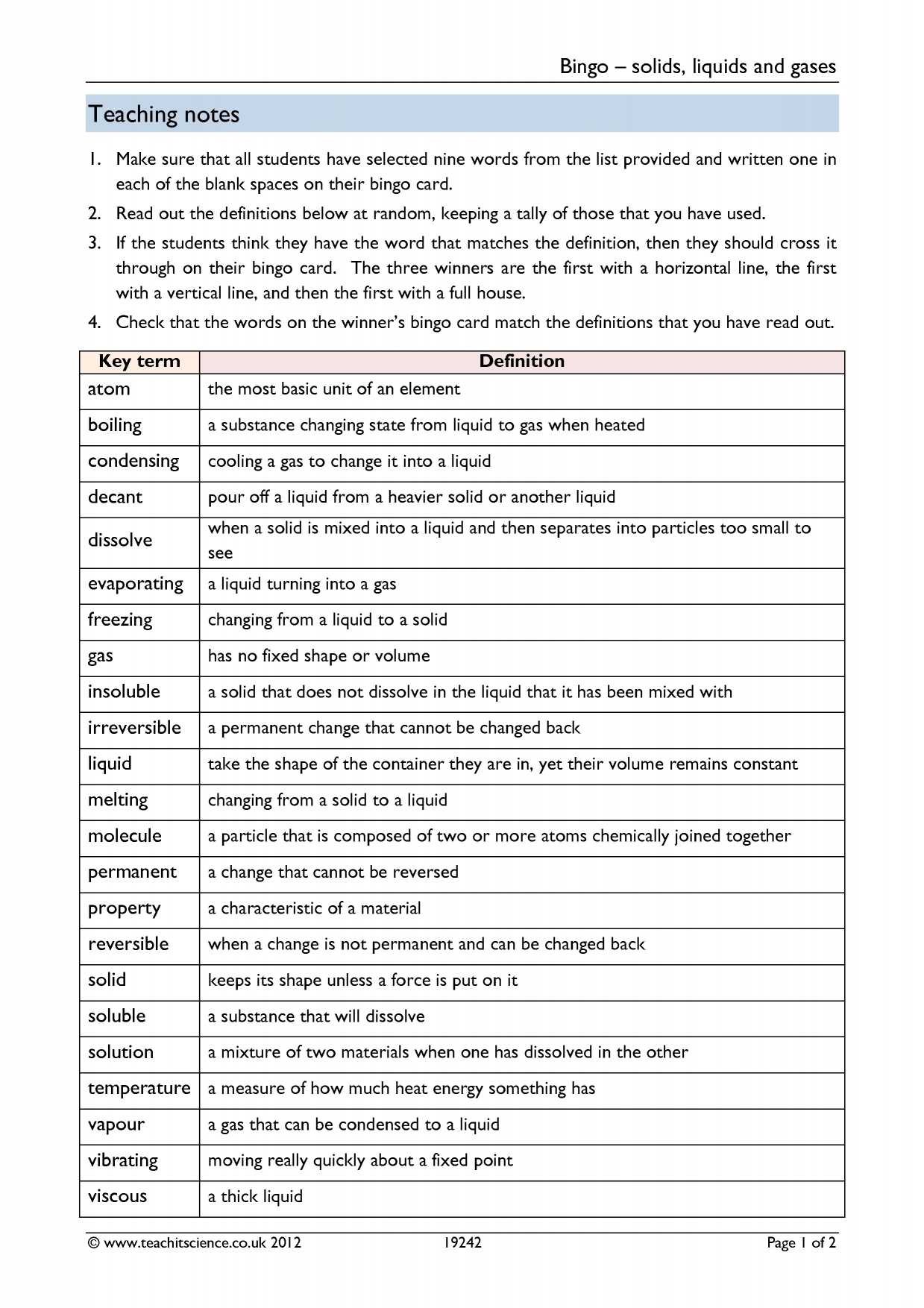 Empirical and Molecular formula Worksheet Answer Key or Earth and Space Odd One Out Search Results Teachit Science