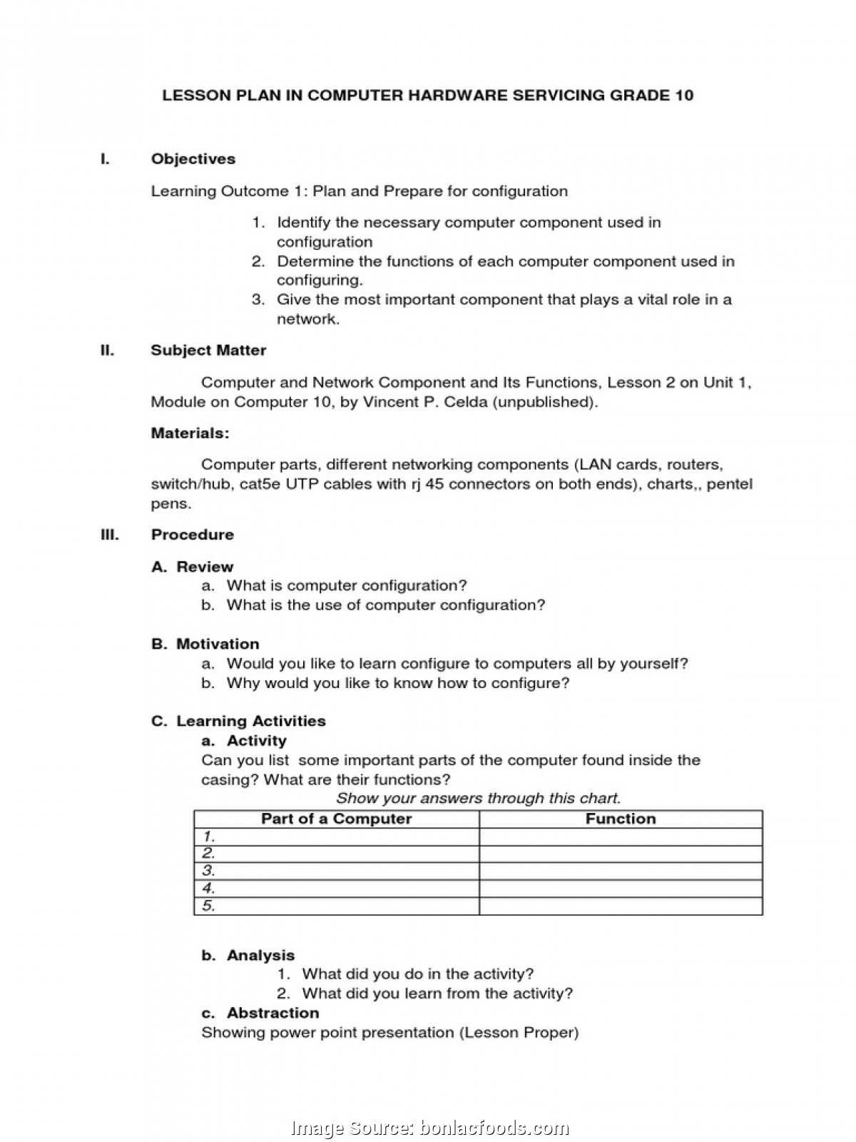 English Worksheets for Grade 1 and Excellent Sample Detailed Lesson Plan In English Grade 4