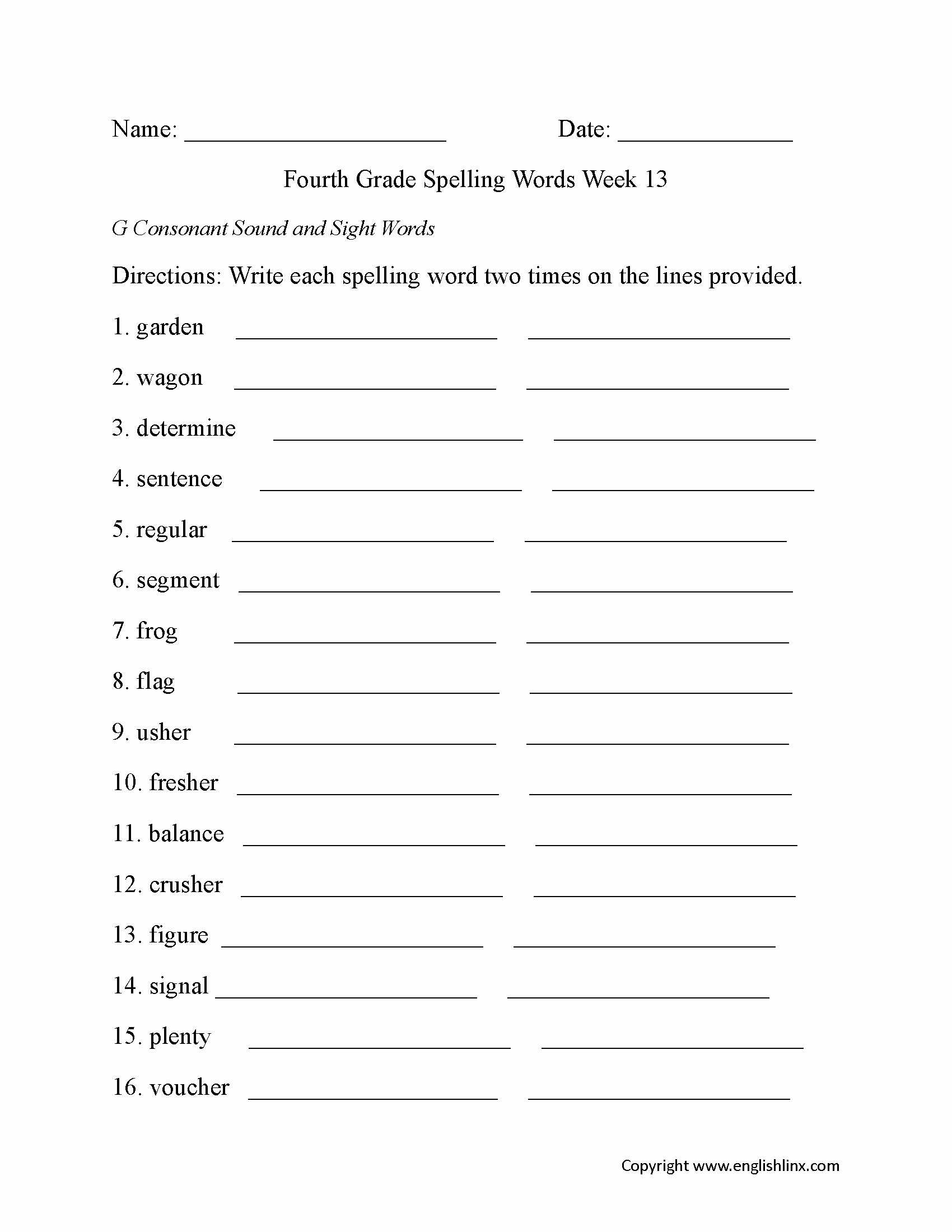 English Worksheets for Grade 1 or 12 Fresh 4th Grade Worksheets
