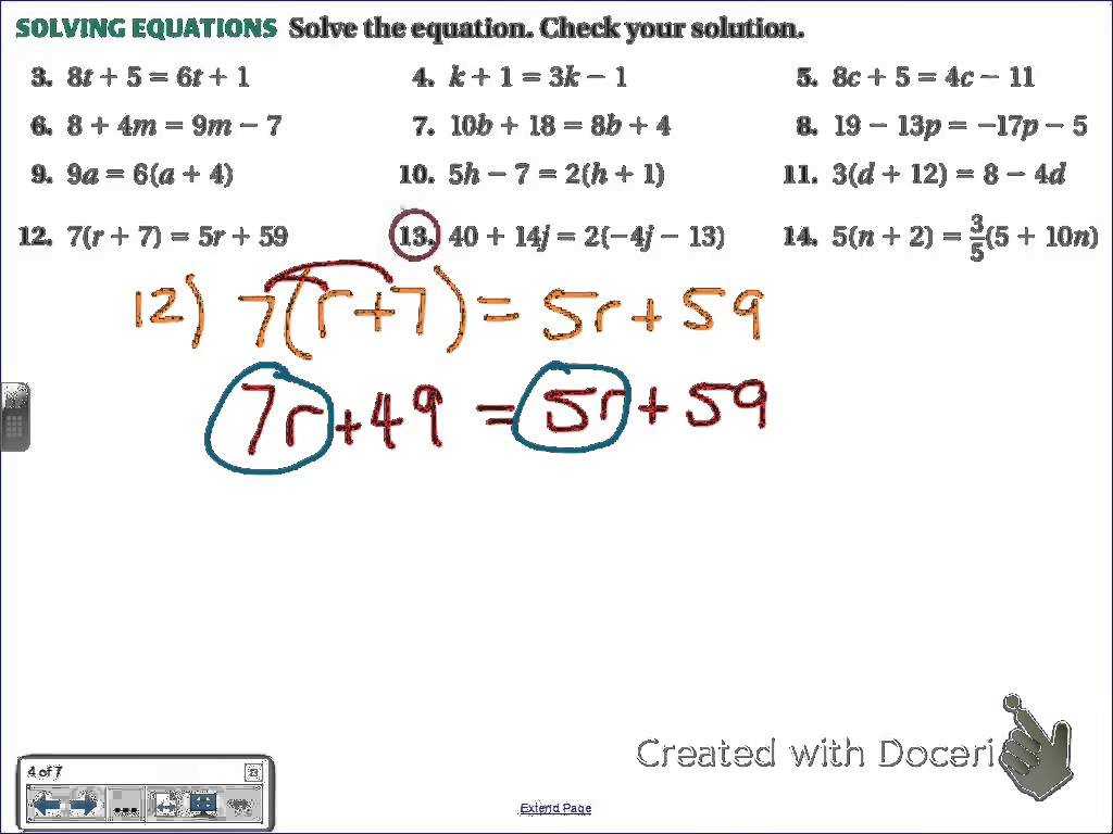 Equations with Variables On Both Sides Worksheet as Well as Perfect Math Algebra solver with Steps Motif Worksheet Mat