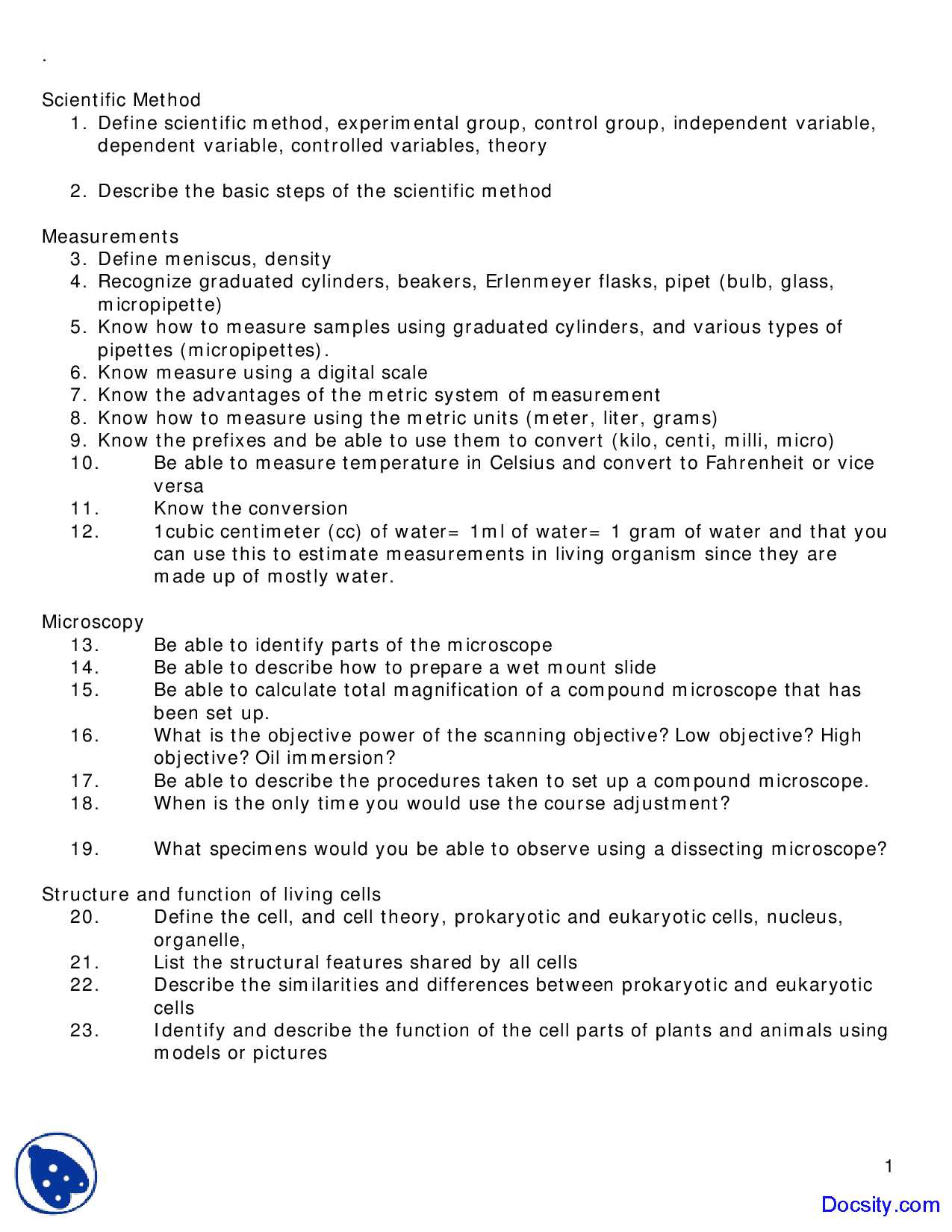 Experimental Design Worksheet Scientific Method Along with Cell theory Definition Weoinnovate