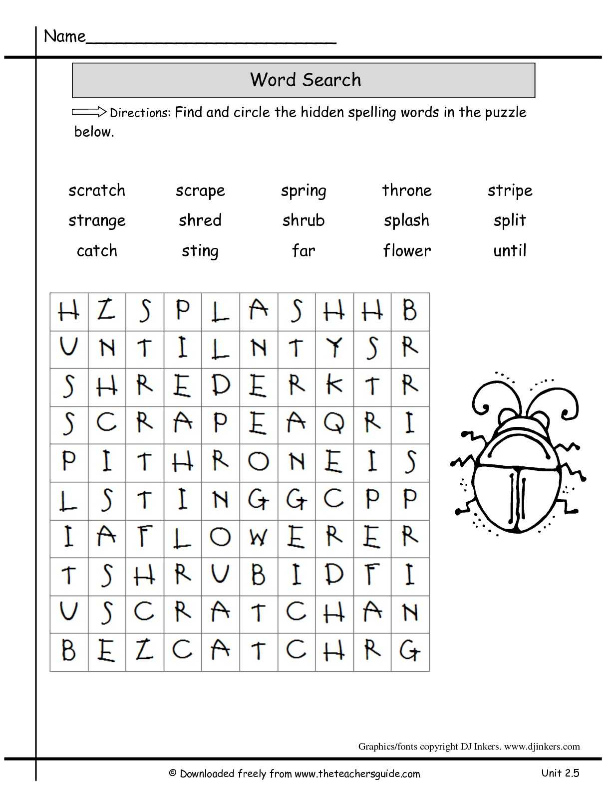 Exponential Growth and Decay Worksheet Answer Key Also Second Grade Word Search Worksheets the Best Worksheets Image