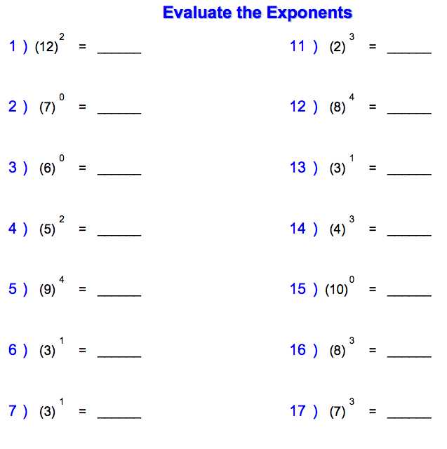 Exponents Worksheets 6th Grade Along with 20 Elegant Math Worksheets Number Sense Wdscreative