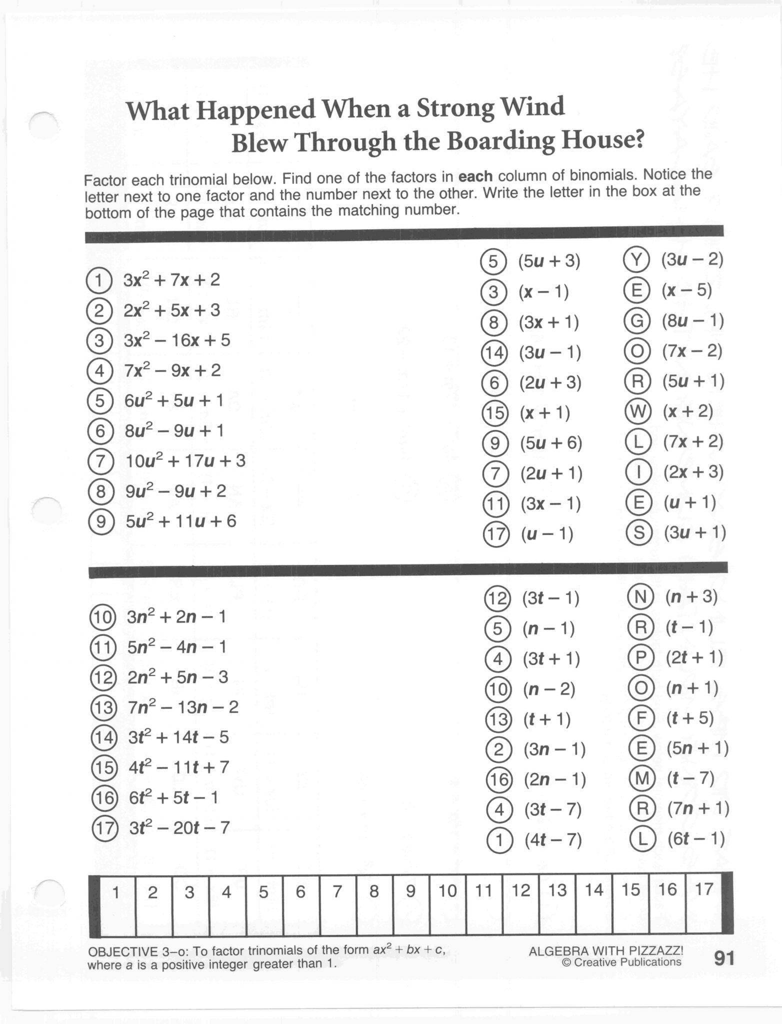 Factoring Difference Of Squares Worksheet Answers Also Did You Hear About Math Worksheet Answers Page 167