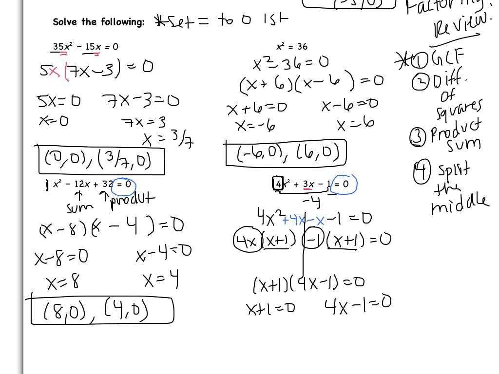 Factoring Quadratic Expressions Worksheet together with solving Quadratic Equations by Factoring Worksheet Answers