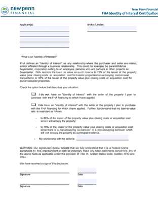 Fha Streamline Net Tangible Benefit Worksheet and forms