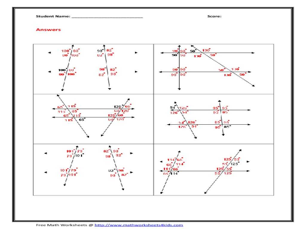 Find the Slope Worksheet Answers and 19 Inspirational Worksheet 3 Parallel Lines Cut by