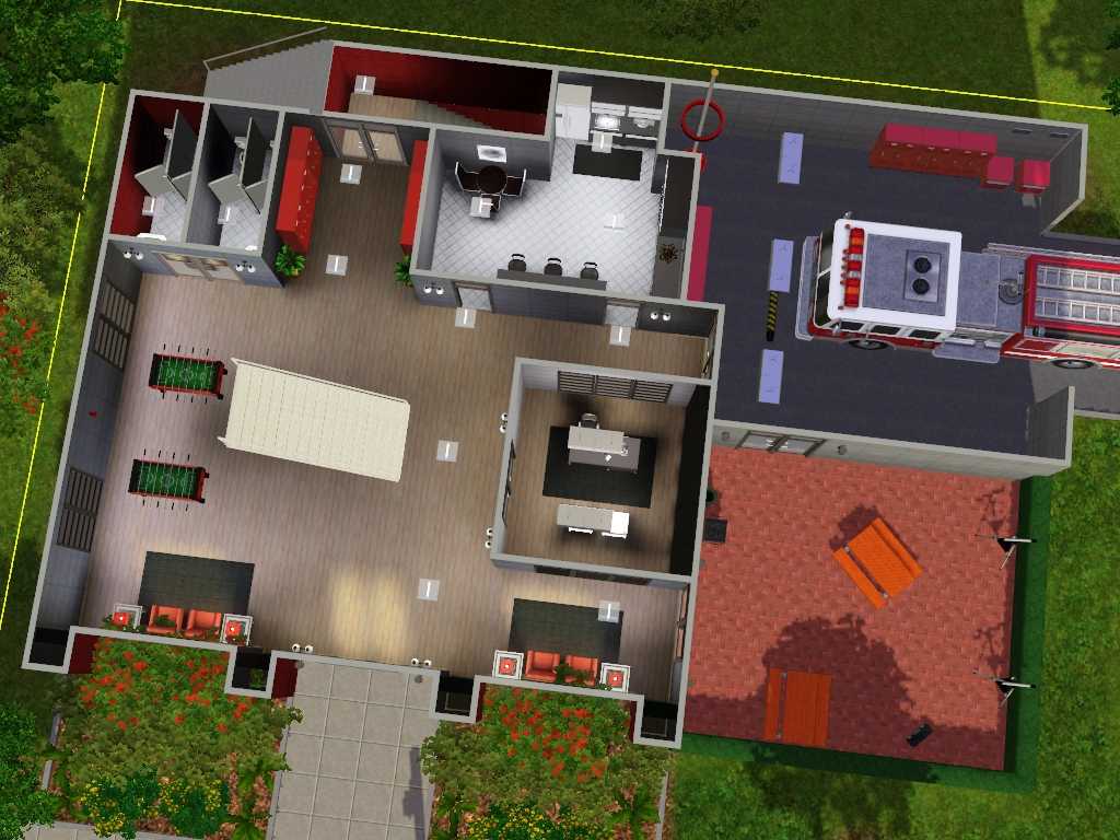 Fire Department Pre Plan Worksheet or Ambitions Lots Munity Lots for Sims 3 at My Sim Realty