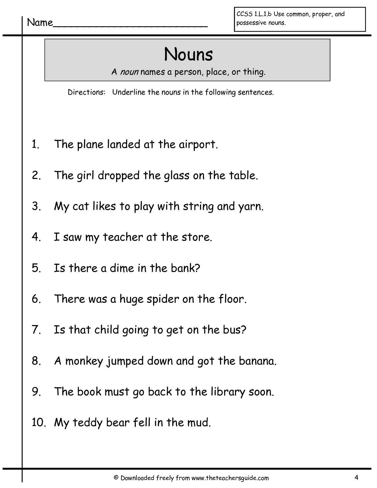 First Grade Esl Worksheets with First Grade Writing Sentences Worksheets the Best Worksheets Image