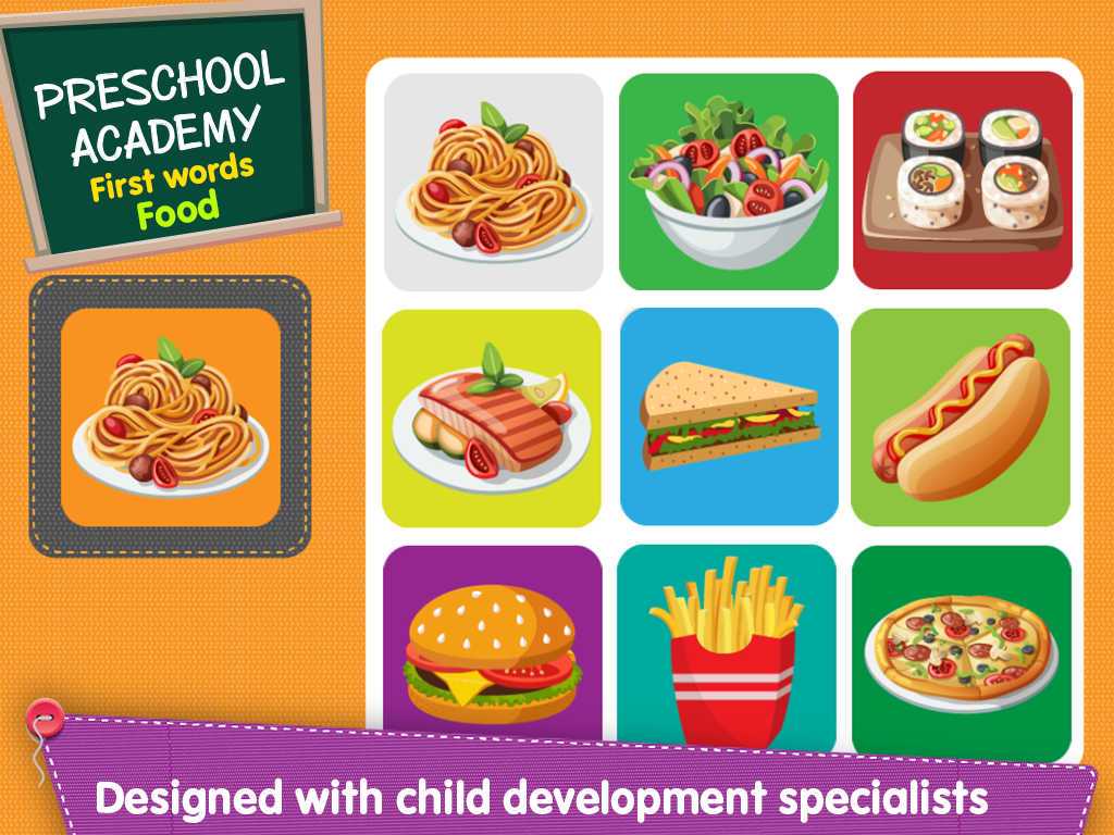 Food Groups Worksheets as Well as App Shopper First Words Food English Preschool Academy