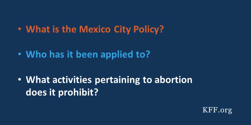 Foundations Of American foreign Policy Worksheet and the Mexico City Policy An Explainer