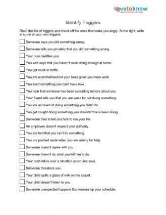 Free Anger Management Worksheets as Well as 12 Best Anger Management Images On Pinterest