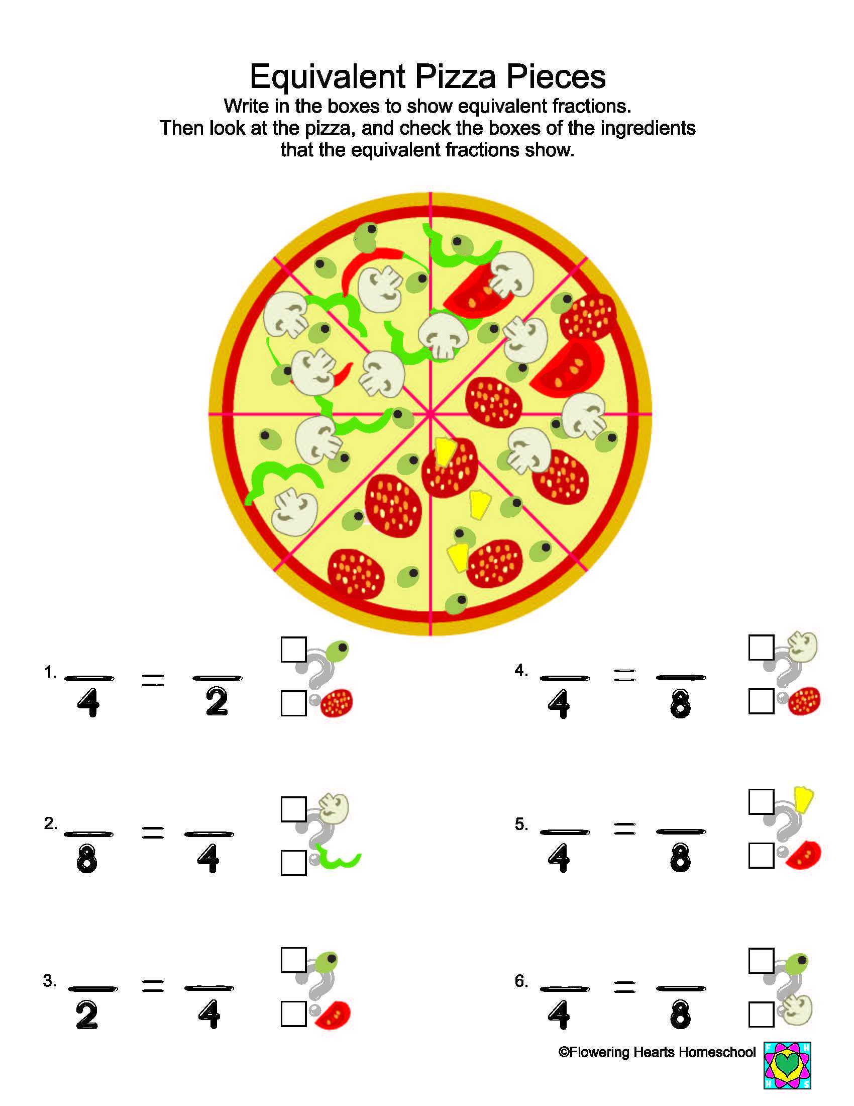Free Homeschool Printable Worksheets and Fractions Easy ordering Fractionsrksheets 3rd Grade Algebraic