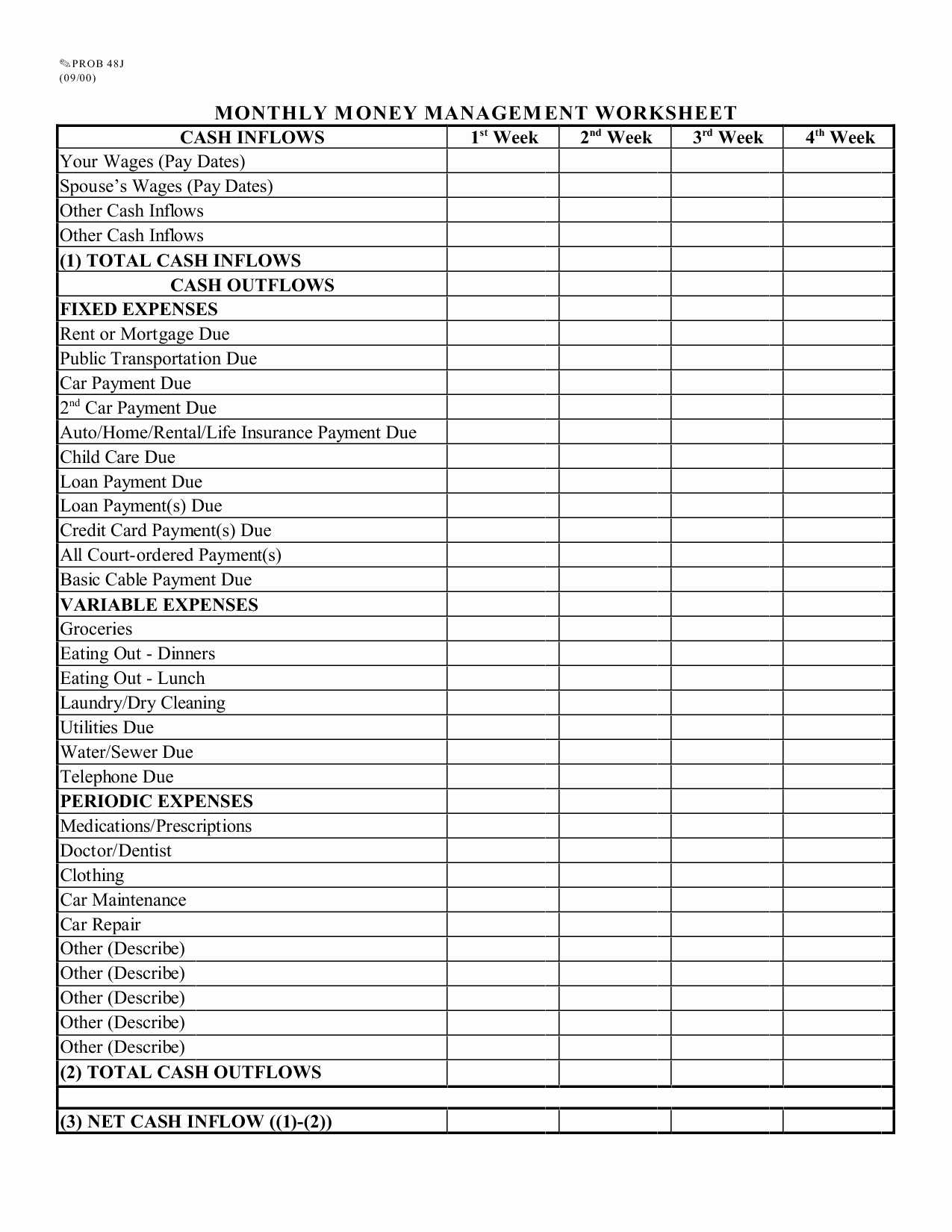 Free Printable Budget Binder Worksheets as Well as How to Bud and Save Money Spreadsheet for How to Bud Money Worksheet