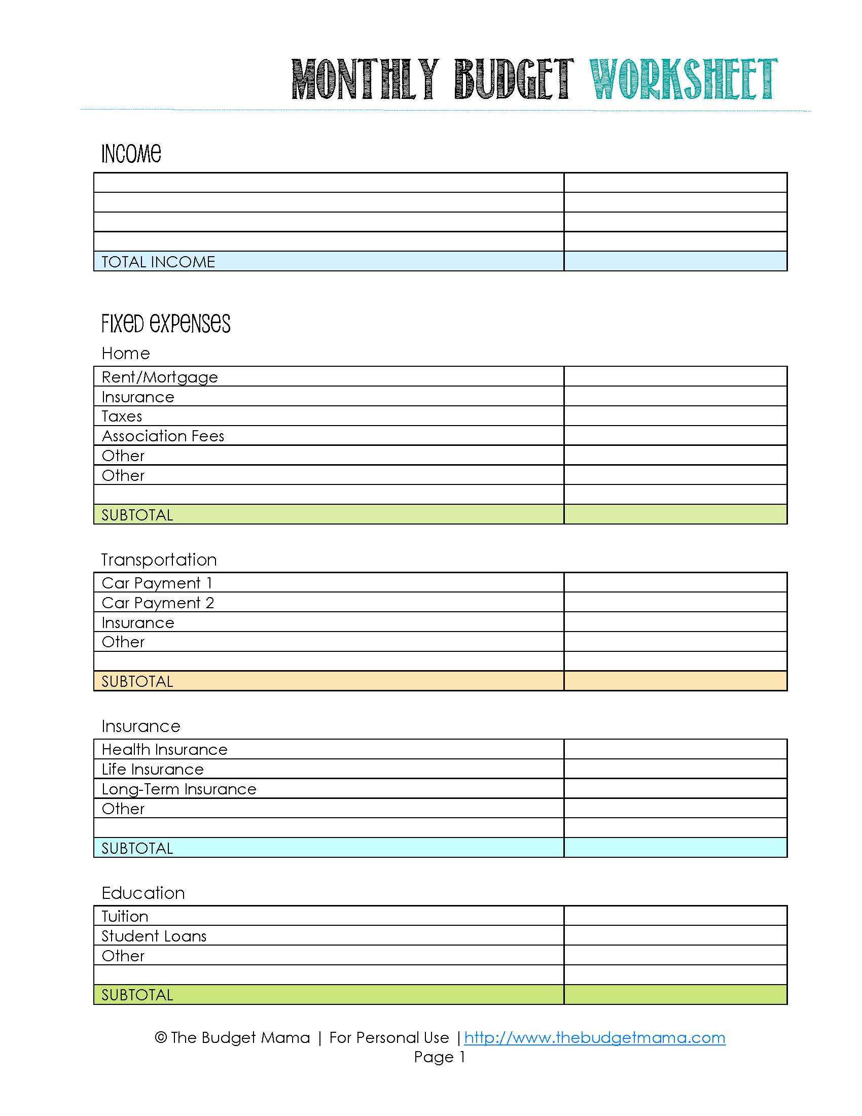 Free Printable Budget Binder Worksheets or Bud Worksheet for Youth Luxury Life Skills Worksheets All Best
