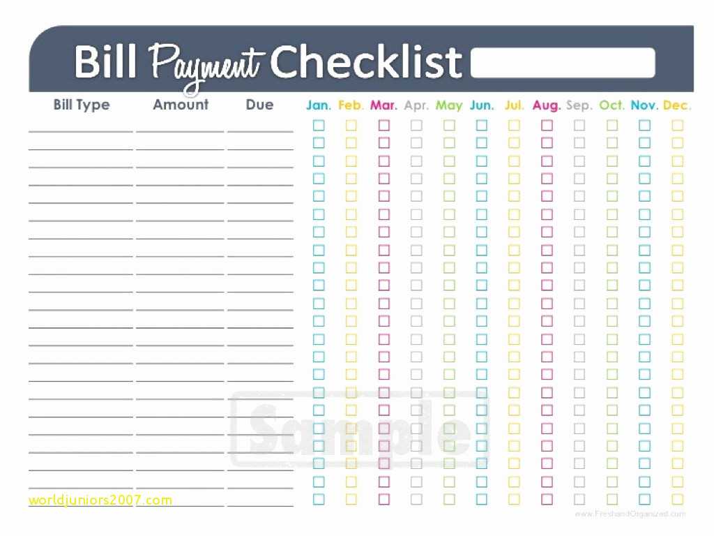 Full Time Rv Budget Worksheet or top Result 60 Fresh Bud List for Bills Template Grap