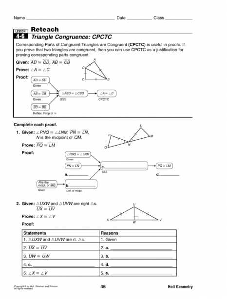 Geometry Cpctc Worksheet Answers Key Along with Worksheets 52 Lovely Congruent Triangles Worksheet High Definition