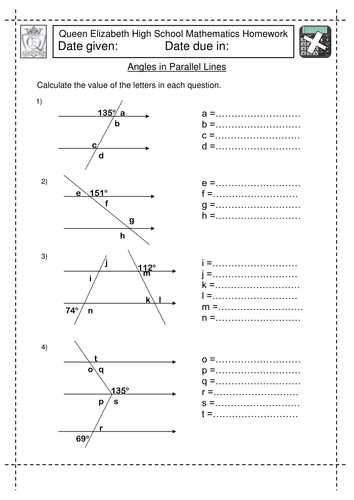 Geometry Parallel Lines Worksheet Answers together with Worksheets 48 Beautiful Parallel and Perpendicular Lines Worksheet