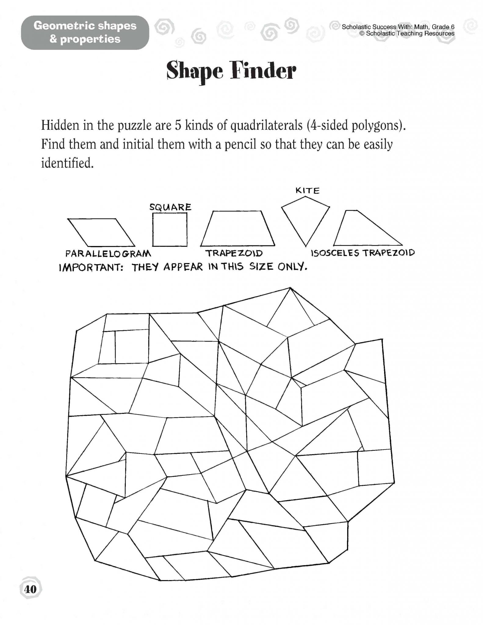 Geometry Reflection Worksheet with Fun Geometry Worksheets Worksheet Math for Kids