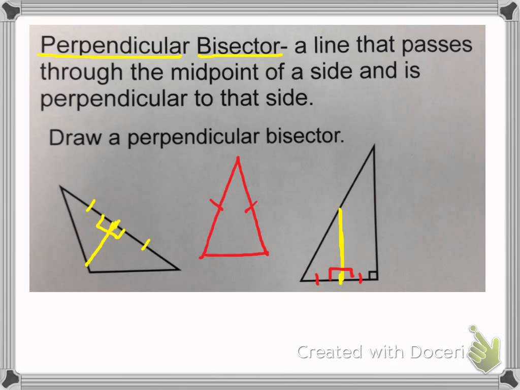 Geometry Segment and Angle Addition Worksheet Along with 5 1 Special Segments In Triangles Lessons Tes Teach