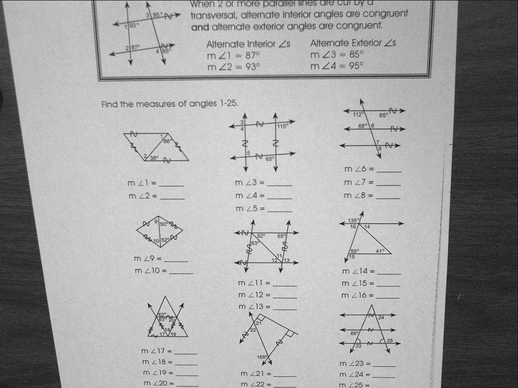 Geometry Segment and Angle Addition Worksheet and Basic Geometry Worksheets High School Super Teacher Worksh