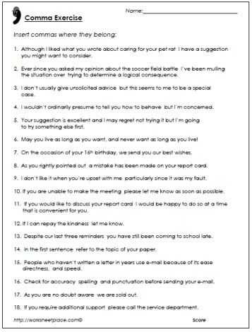 Grammar and Punctuation Worksheets and 35 Best Grade 5 Punctuation Images On Pinterest