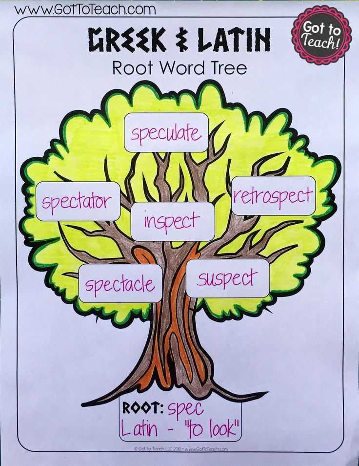 Greek and Latin Roots Worksheet Pdf and 133 Best Greek and Latin Roots Images On Pinterest