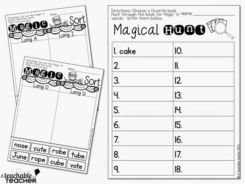 Inductive Bible Study Worksheet with Cvce Highlighting Passage Magic E Words Reading