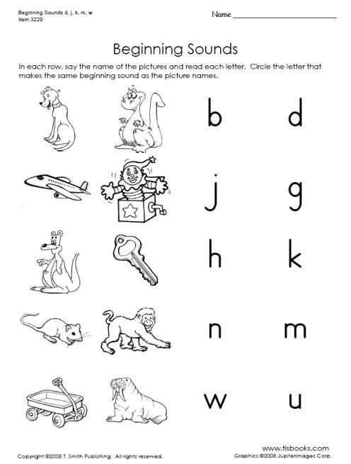 Initial sounds Worksheets together with Snapshot Image Of Beginning sounds D J K M and W Worksheet