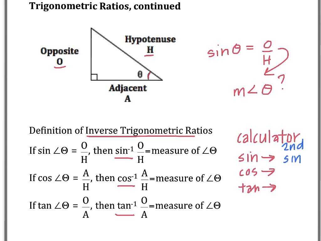Inverse Trigonometric Ratios Worksheet Answers with Page 572 Match Problems