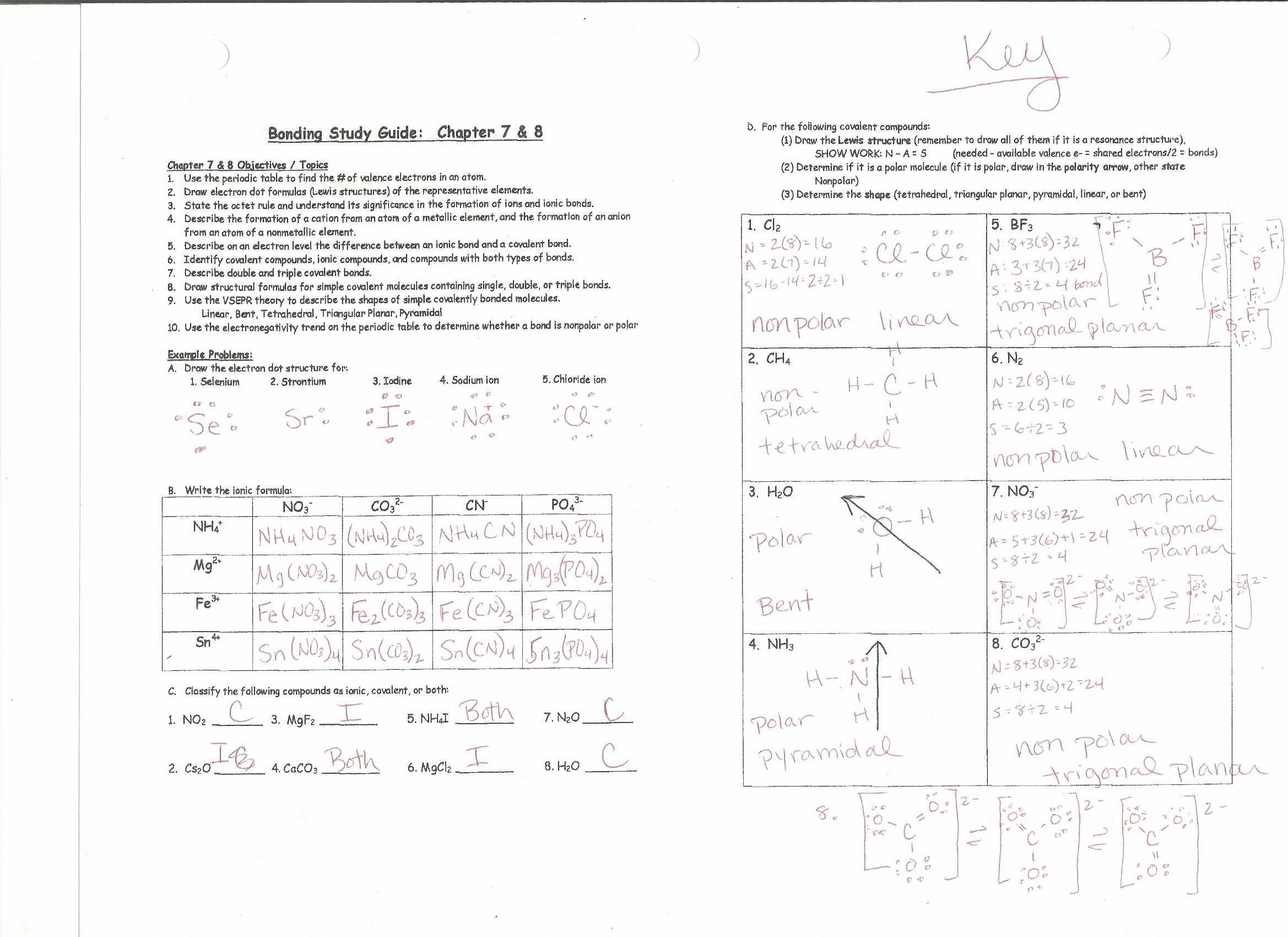 Ionic Bonding Practice Worksheet Answers together with 22 Inspirational Balancing Equations Worksheet Answers